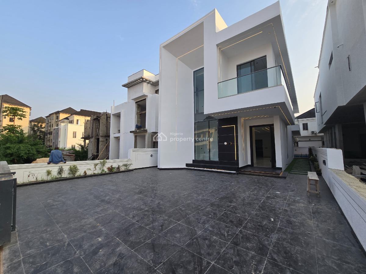Newly Built 5 Bedroom House with a Swimming Pool, Megamound Estate, Lekki County, Ikota, Lekki, Lagos, Detached Duplex for Sale