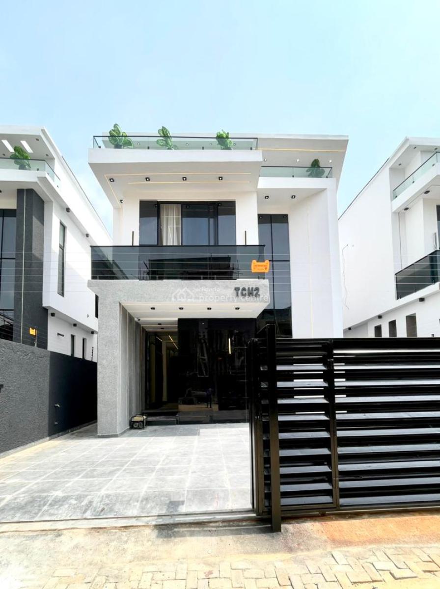 5 Bedroom Detached Duplex with Swimming Pool and Boys Quarters, Chevron, Lekki, Lagos, Detached Duplex for Sale