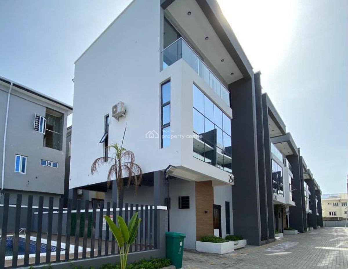 4 Bedroom, Ikate Elegushi, Lekki, Lagos, Terraced Duplex for Rent