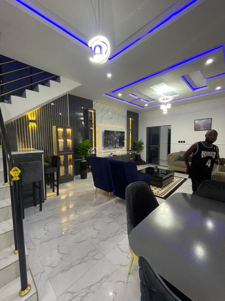 *kairos* 2 Units of 4 Bedroom Luxury Apartment (new Listing🥰🥳)  Feat, Ajah, Ajah, Lagos, Detached Duplex Short Let