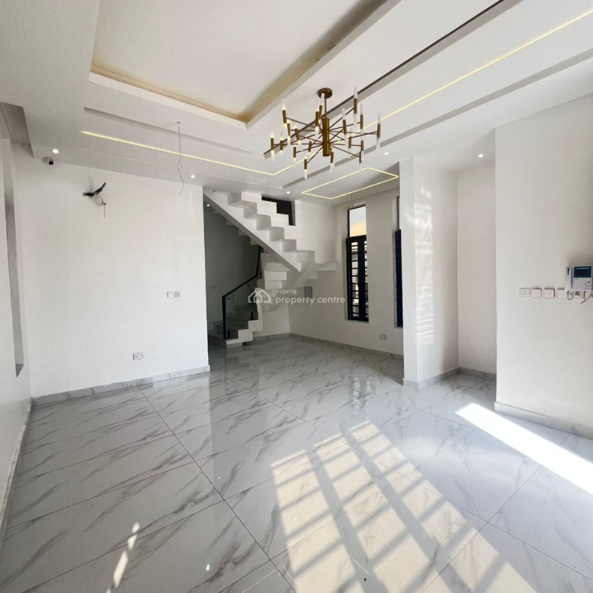 4 Bedroom Fully Detached Duplex with Bq, Sangotedo, Ajah, Lagos, Detached Duplex for Sale