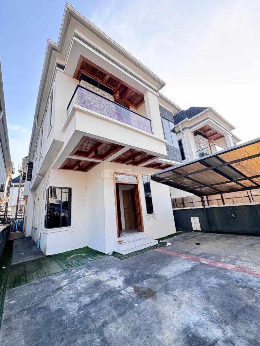 Well Renovated 4 Bedroom Fully Detached Duplex with Bq, Ikota Lekki Lagos, Ikota, Lekki, Lagos, Detached Duplex for Rent