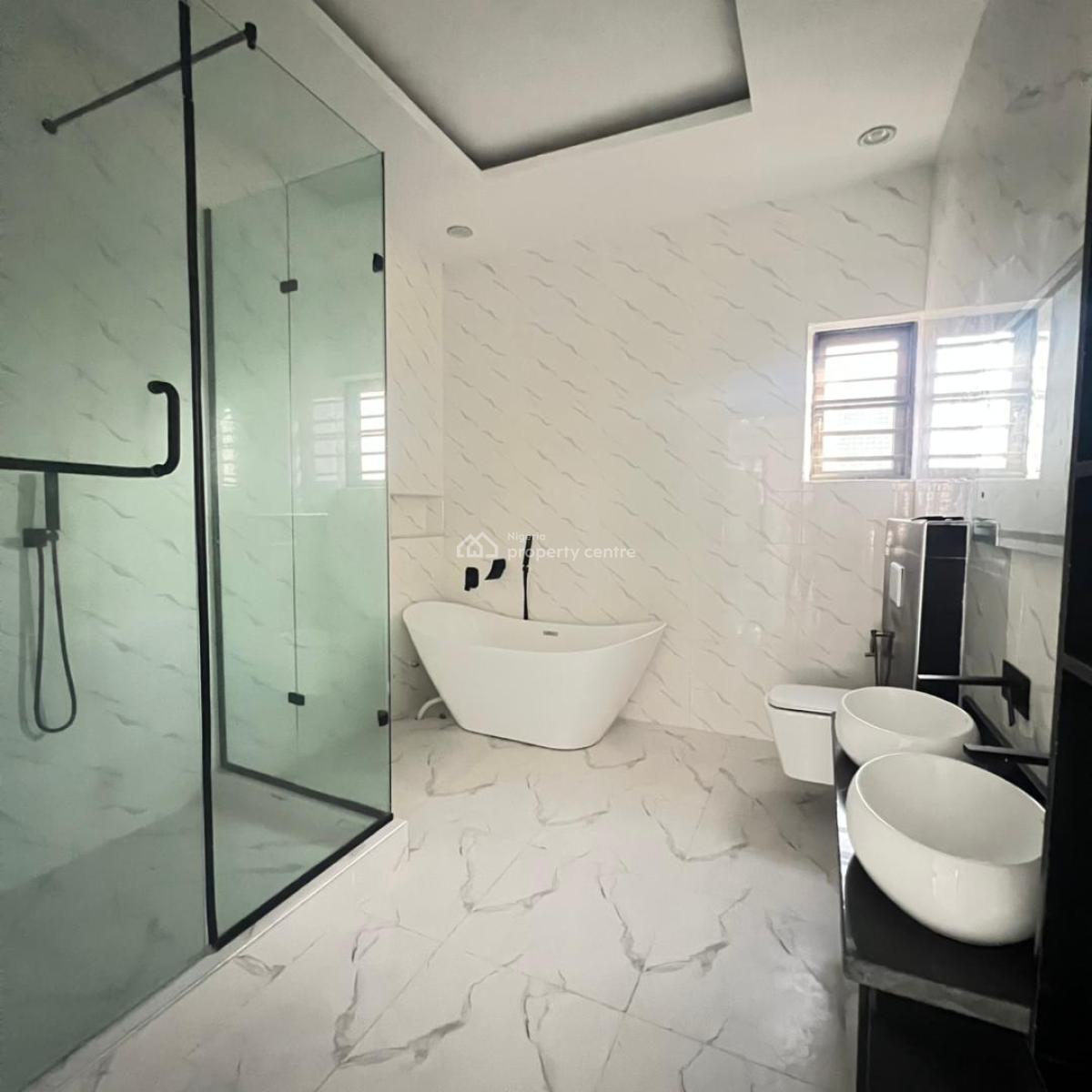 5 Bedroom Fully Detached Duplex with Penthouse  Bq and Swimming Pool, Sangotedo, Ajah, Lagos, Detached Duplex for Sale