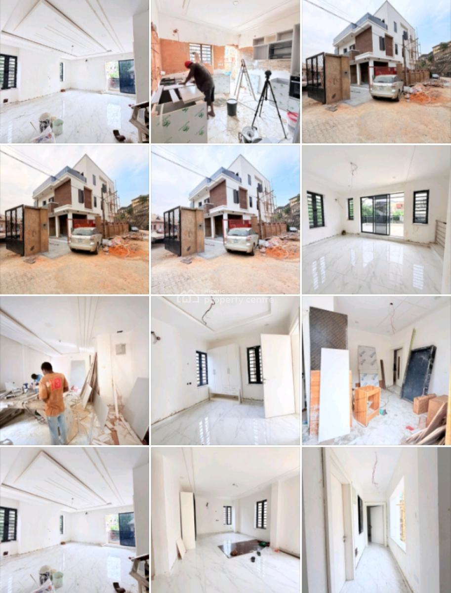 Newly Built 5bedroom Fully Detached Duplex at a Serene & Secured Area, in a Serene Area of Ojodu, Ojodu Berger, Ojodu, Lagos, Detached Duplex for Sale