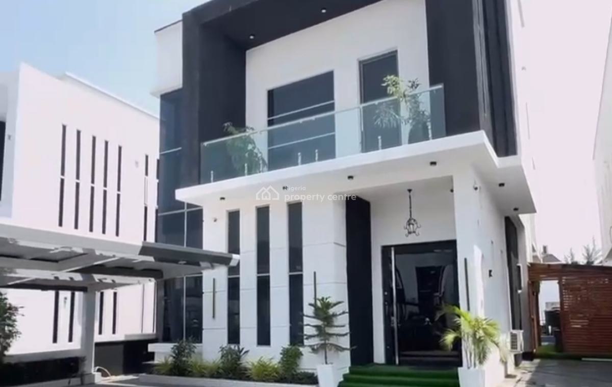 a Fully Detached & Furnished 5bedroom Duplex + Bq, Swim/pool, Lekki County Home, Ajah, Lagos, Detached Duplex for Sale
