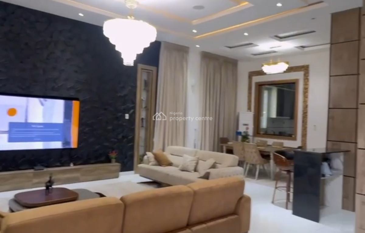 a Fully Detached & Furnished 5bedroom Duplex + Bq, Swim/pool, Lekki County Home, Ajah, Lagos, Detached Duplex for Sale