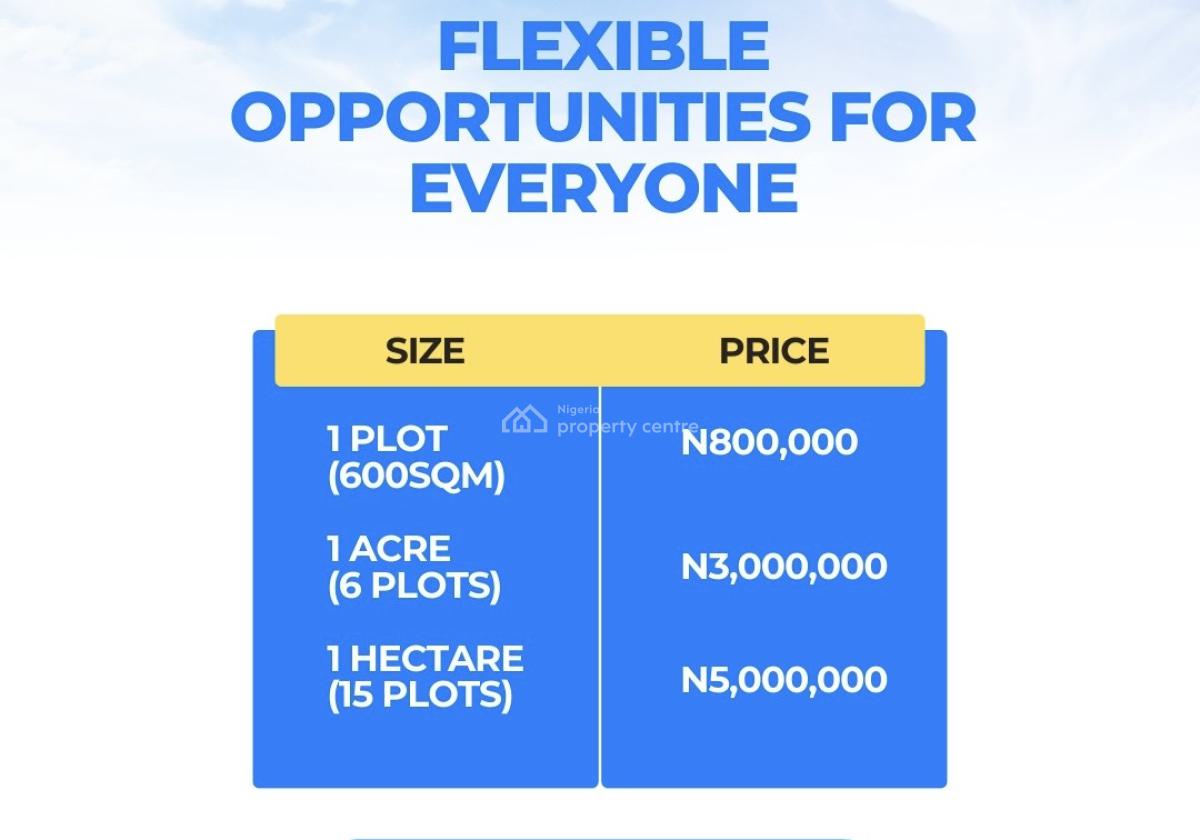 Buy Land with Cassava Plantation on It and Earn Yearly, Owode, Obafemi Owode, Ogun, Mixed-use Land for Sale