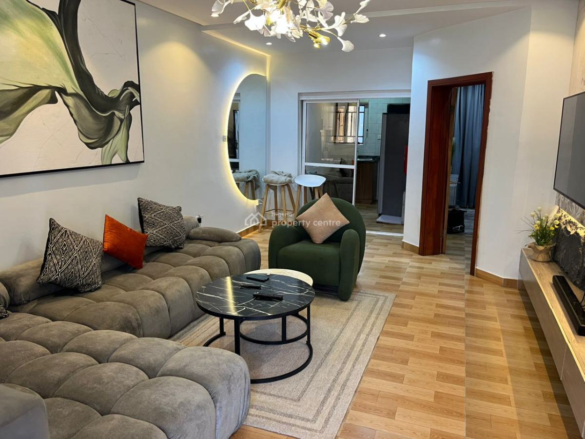 Crest One Bedroom Spacious Apartment, Lekki Phase 1, Lekki, Lagos, Mini Flat (room and Parlour) Short Let