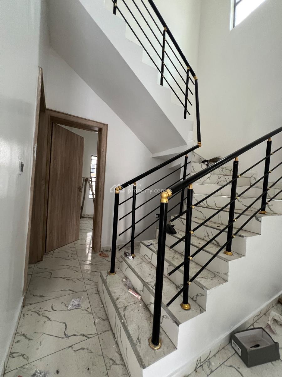Well Built 4bedroom Semi Detached Duplex with Bq, Orchid Road, Lekki, Lagos, Detached Duplex for Rent