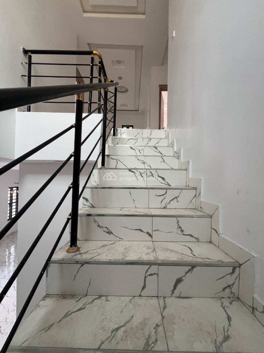 Well Built 4bedroom Semi Detached Duplex with Bq, Orchid Road, Lekki, Lagos, Detached Duplex for Rent