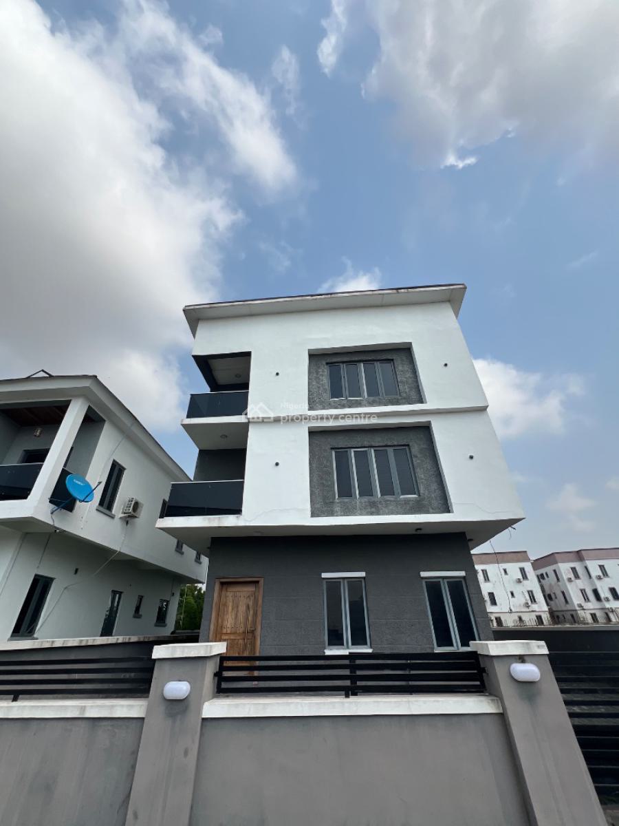Elegant Built 4bedroom Detached Duplex with Bq, Chevron Tollgate, Lekki, Lagos, Detached Duplex for Rent