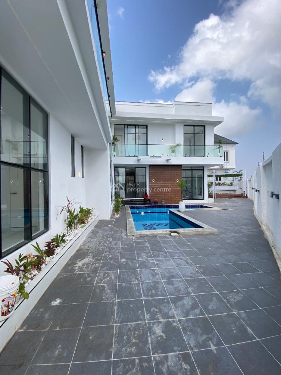 Newly Built 5 Bed Smart Home Duplex, Chevron, Lekki, Lagos, Detached Duplex for Sale