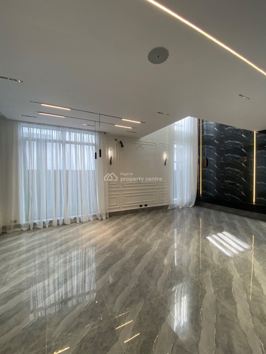 Well Fitted 5 Bed Smart Home with Bq, Chevron, Lekki, Lagos, Detached Duplex for Sale