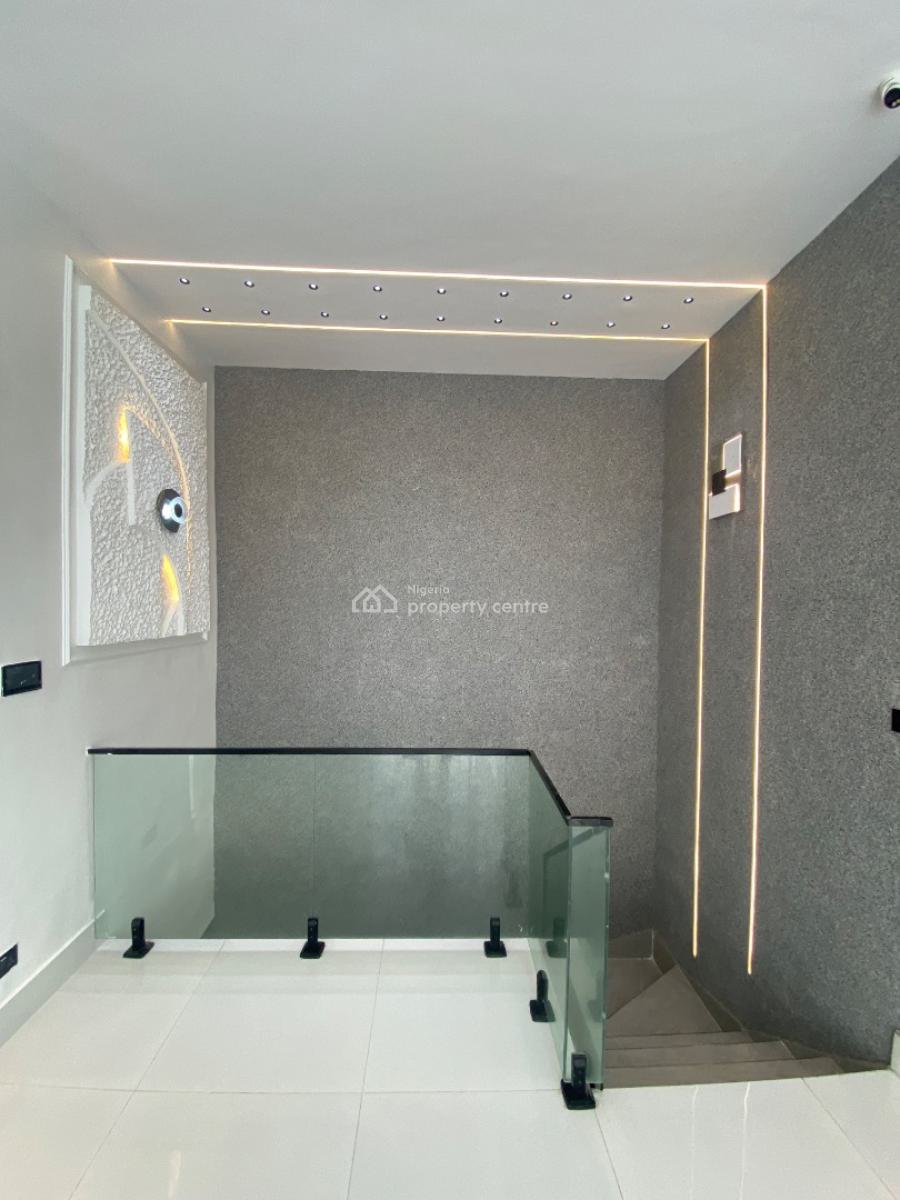 Well Fitted 5 Bed Smart Home with Bq, Chevron, Lekki, Lagos, Detached Duplex for Sale