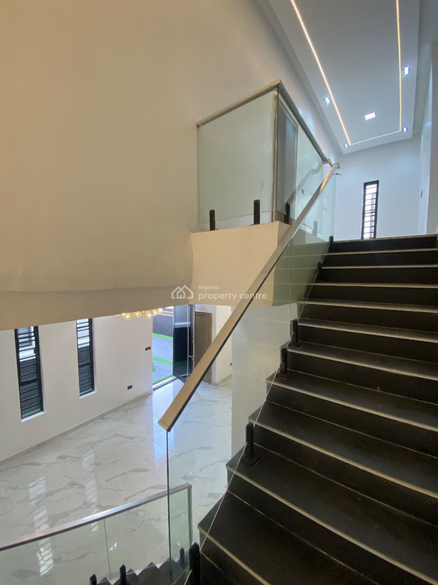 Newly Built 4 Bed Semi Detached Duplex with 1bq, Chevron, Lekki, Lagos, Semi-detached Duplex for Sale