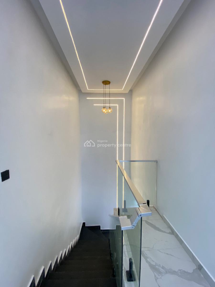 Newly Built 4 Bed Semi Detached Duplex with 1bq, Chevron, Lekki, Lagos, Semi-detached Duplex for Sale
