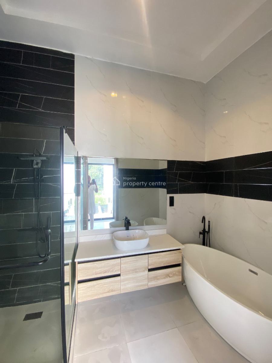 Newly Built 4 Bed Semi Detached Duplex with 1bq, Chevron, Lekki, Lagos, Semi-detached Duplex for Sale