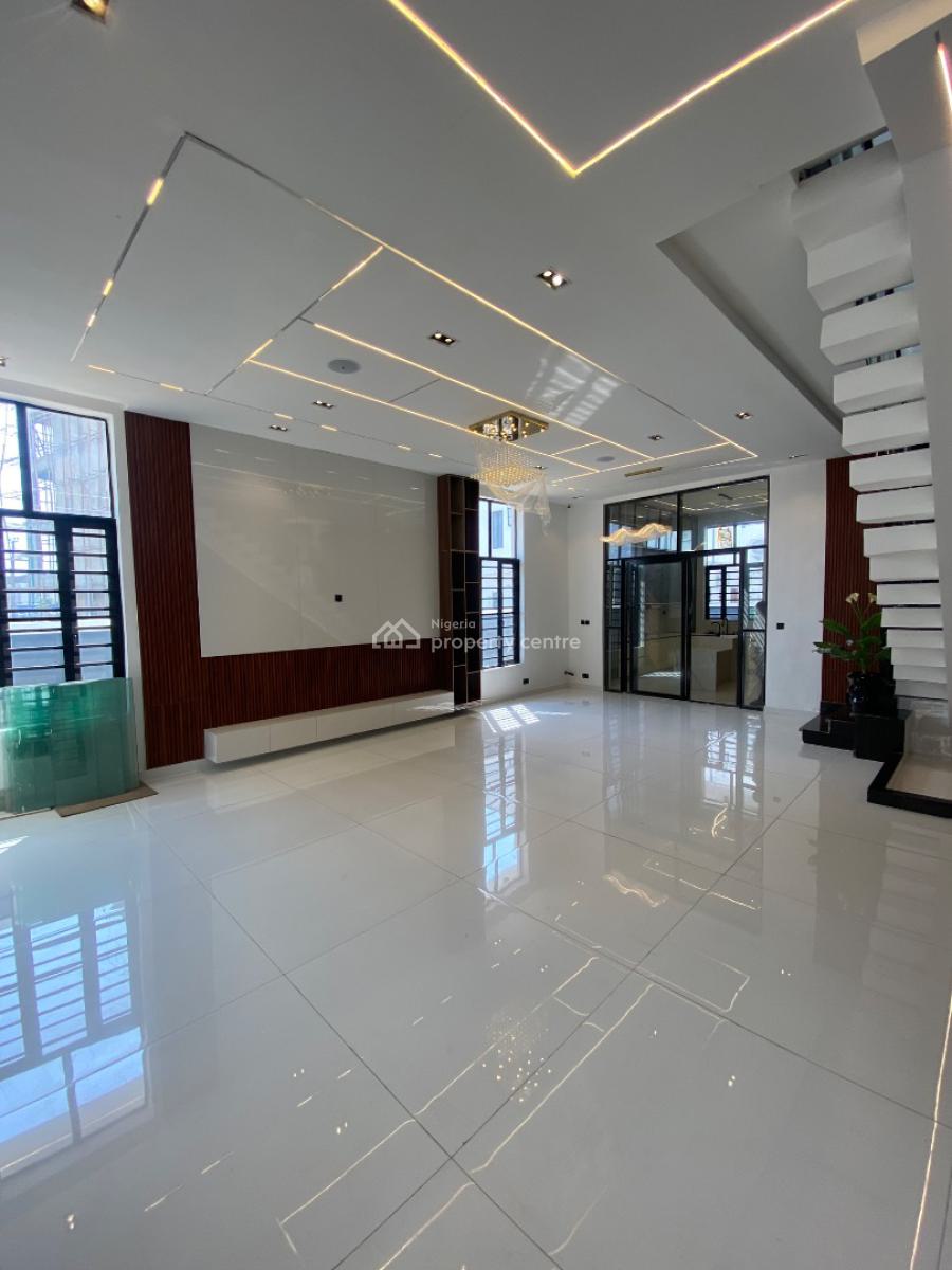 Well Fitted 5 Bed Duplex in a Gated Estate, Chevron, Lekki, Lagos, Detached Duplex for Sale