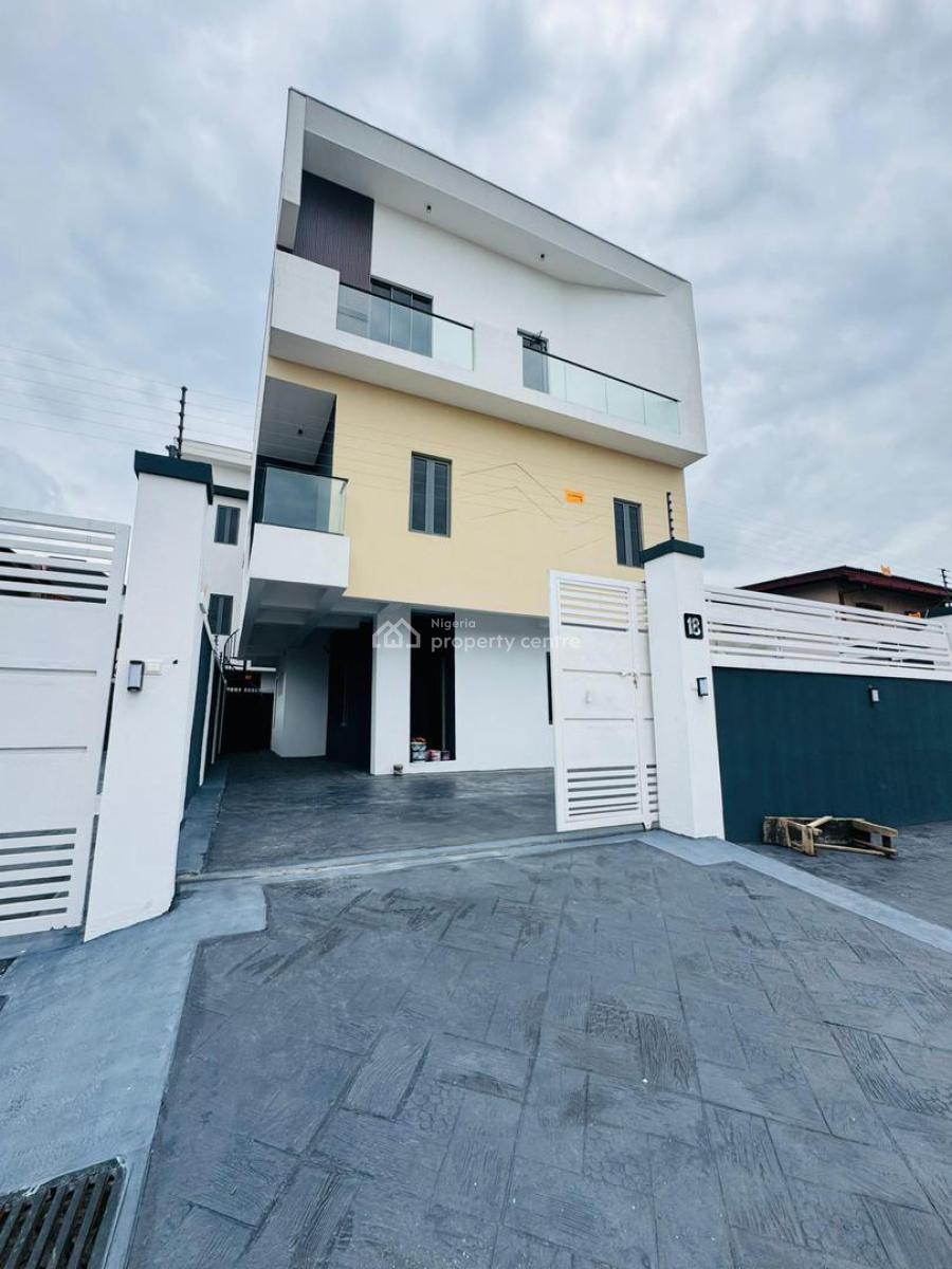 Beautifully Crafted 4 Bedroom Detached Duplex Plus Bq, Exquisitely Built Home with Bq in a Well Secured Estate, Off Wemco Rd, Ikeja, Lagos, Detached Duplex for Sale