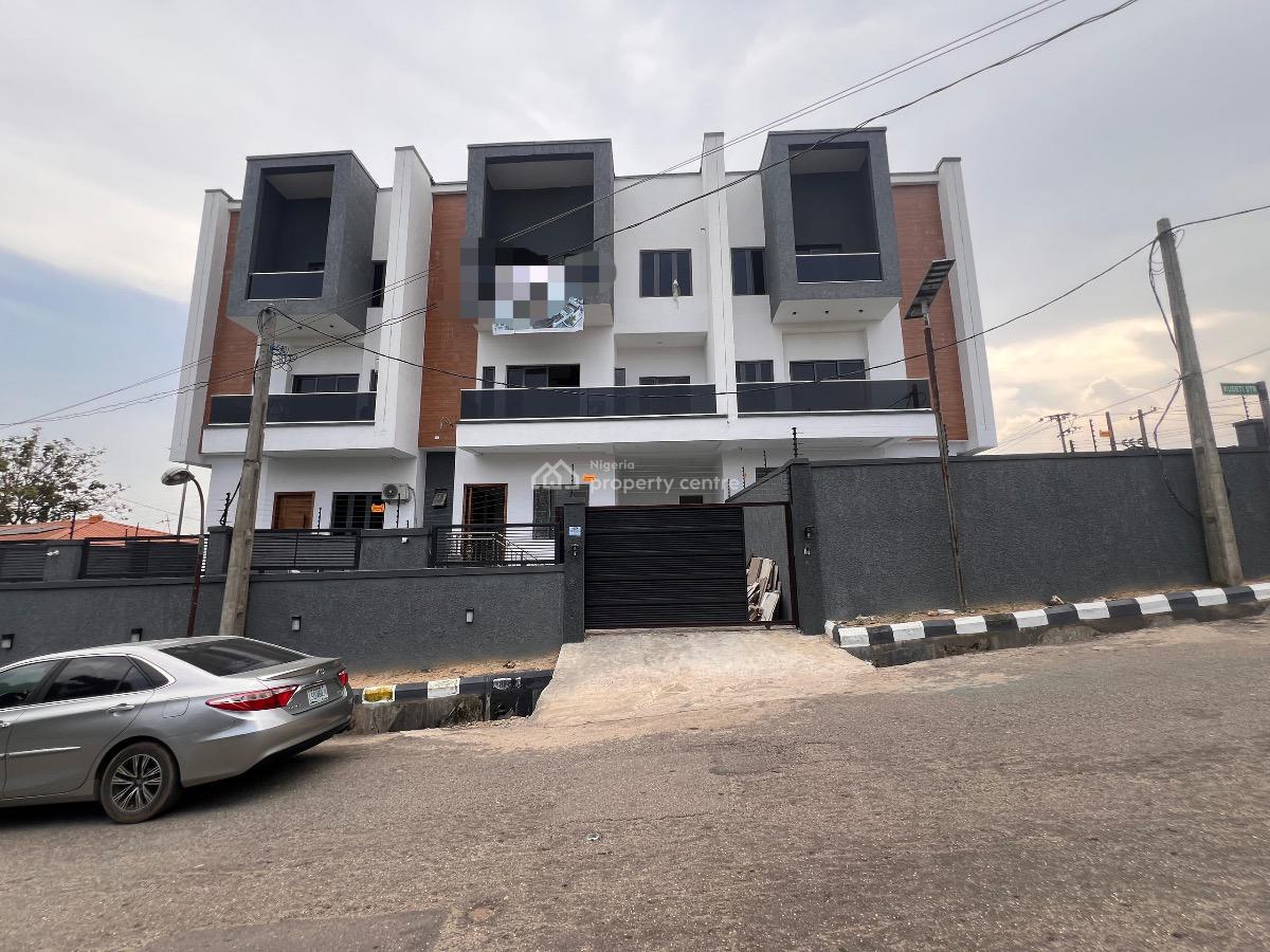 Luxury 4 Bedroom Selfcompound Duplex, Adeniyi Jones, Ikeja, Lagos, Semi-detached Duplex for Sale