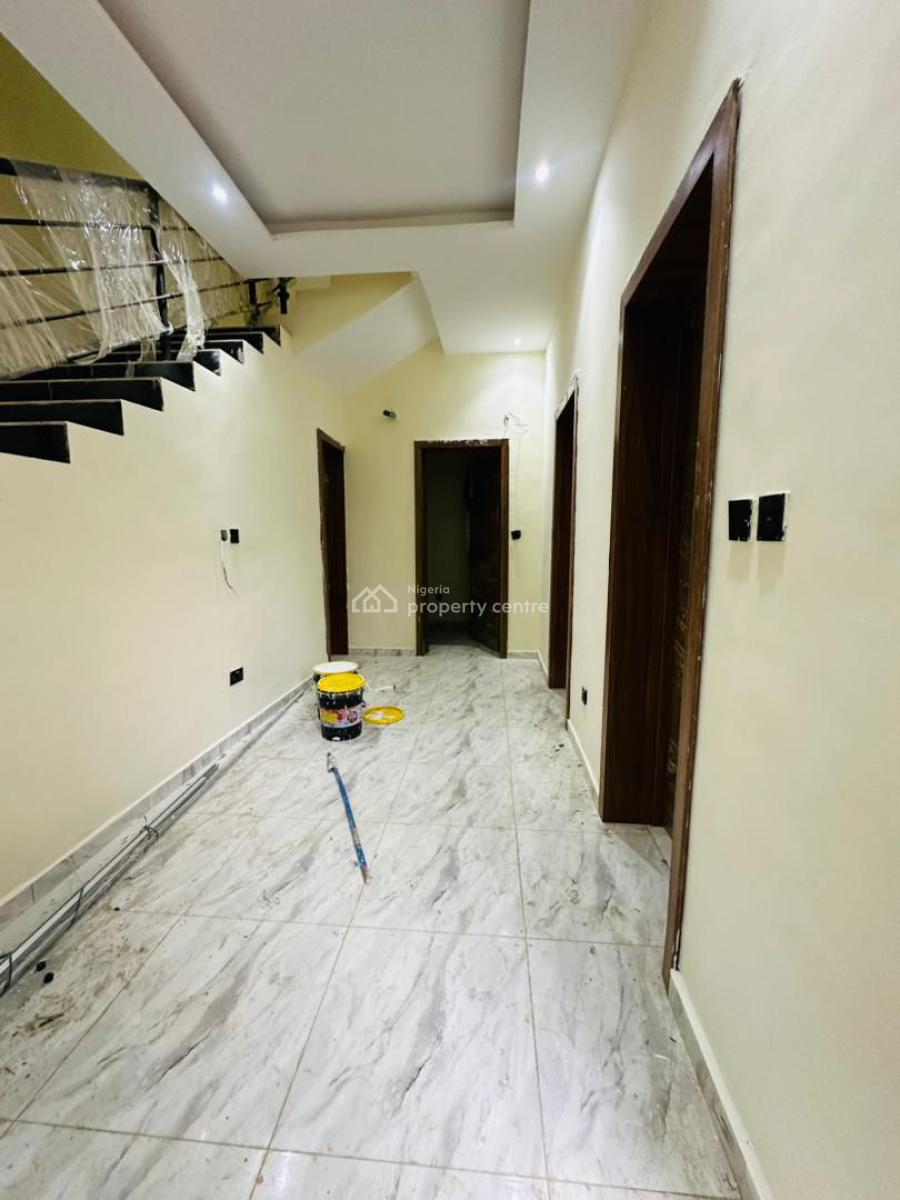 Nicely Built 4 Bedroom Semi Detached Duplex Plus Bq., Exquisitely Designed Home with Bq in a Serene Estate, Off Wemco Rd, Ikeja, Lagos, Semi-detached Duplex for Sale