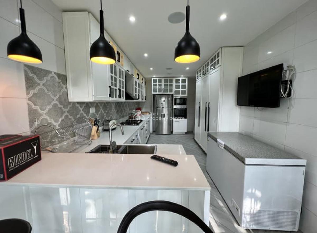 a Brand New Luxury 3 Bedroom with Balcony, Games, Ps5 (on Request for, Lekki Phase 1, Lekki, Lagos, Flat / Apartment Short Let