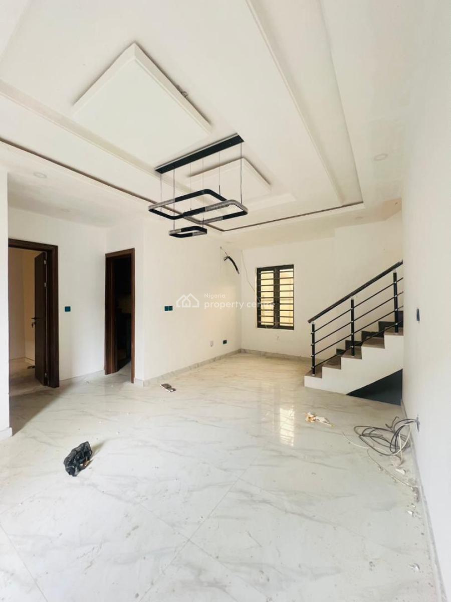 Contemporary Built 4 Bedroom Terrace Duplex Plus Bq., Exquisitely Built Home with Bq in a Well Secured Estate, Off Wemco Rd, Ikeja, Lagos, Terraced Duplex for Sale