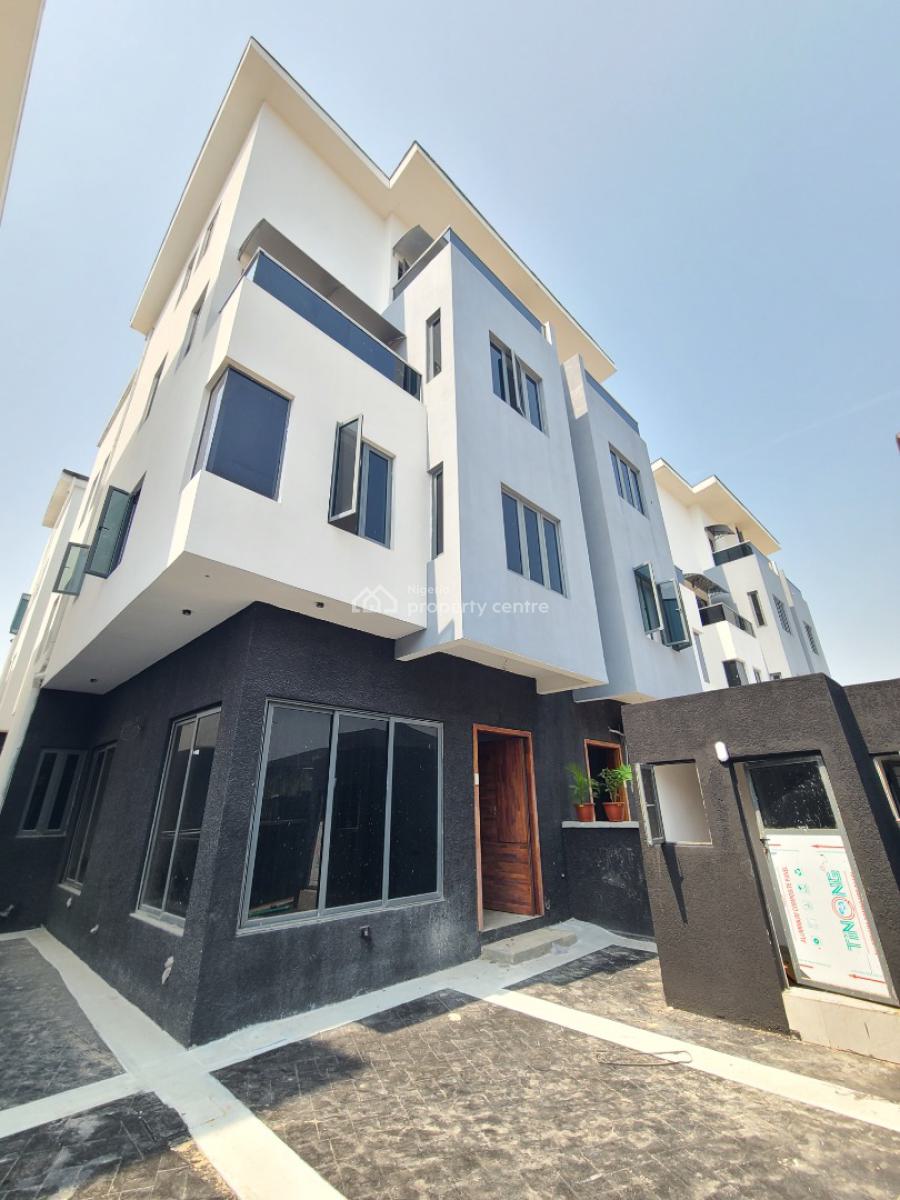 Tastefully Finished 5 Bedroom Semi Detached Duplex with Rooftop Lounge, Ilasan, Lekki, Lagos, Semi-detached Duplex for Rent