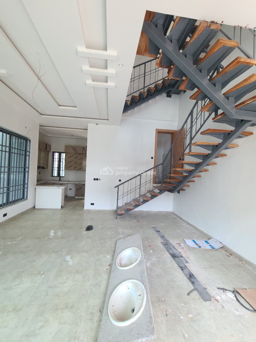 Tastefully Finished 5 Bedroom Semi Detached Duplex with Rooftop Lounge, Ilasan, Lekki, Lagos, Semi-detached Duplex for Rent