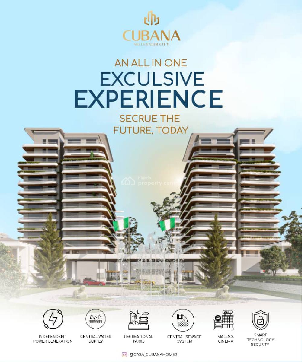 Luxury Land with C of O, Cubana Millennium City, Asaba, Delta, Residential Land for Sale