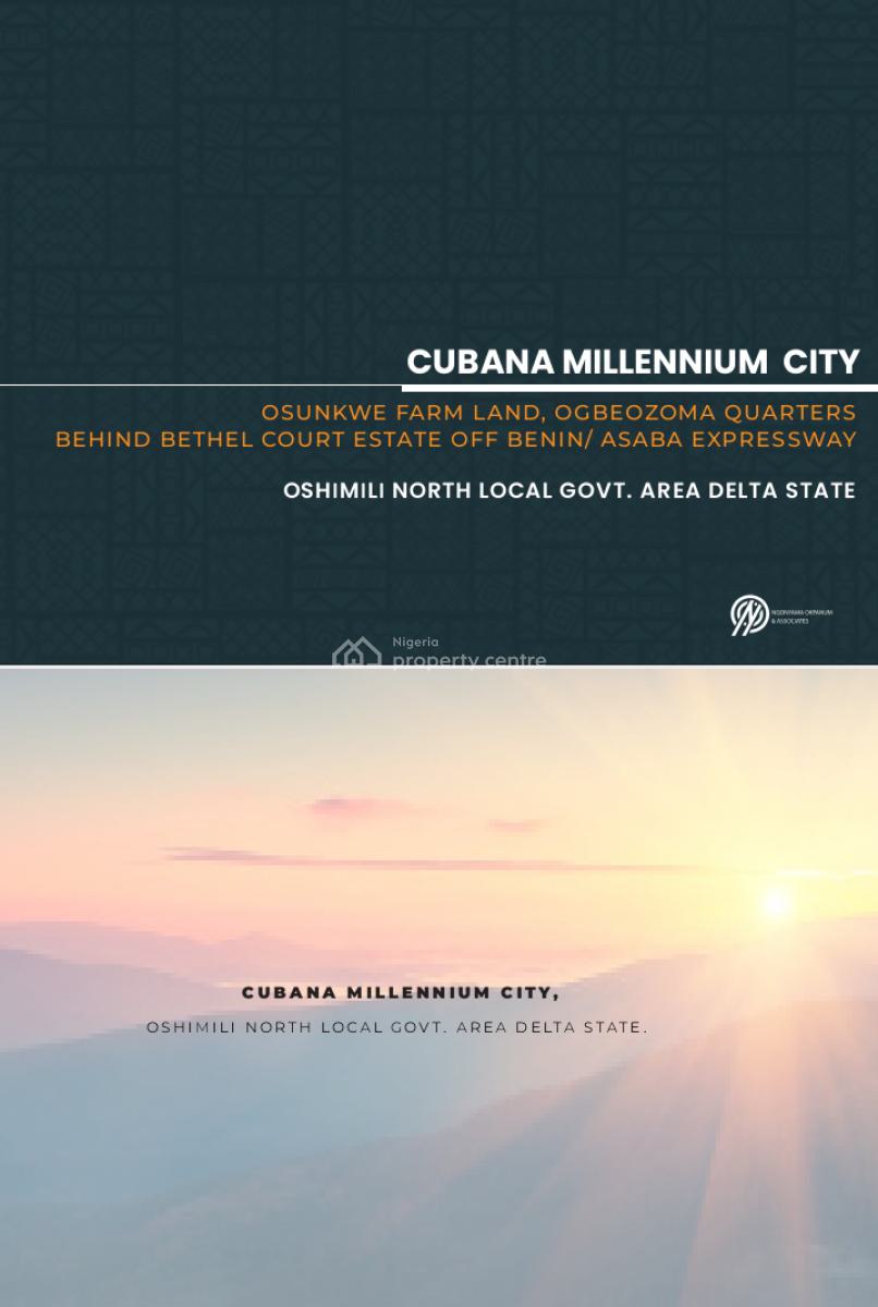 Luxury Land with C of O, Cubana Millennium City, Asaba, Delta, Residential Land for Sale