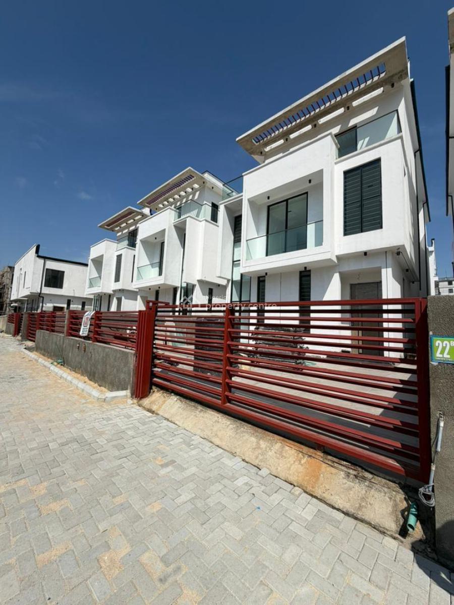 Luxurious 5 Bedroom Fully Detached Duplex with Bq*, Chevron, Lekki, Lagos, Detached Duplex for Sale