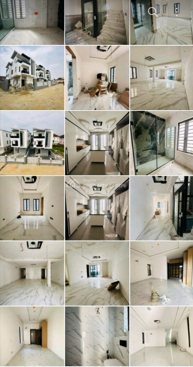 Stunningly Built Smart 5 Bedroom Fully Detached Duplex with Bq, Elevat, in Secured Estate at Ikeja Gra, Ikeja Gra, Ikeja, Lagos, Detached Duplex for Sale