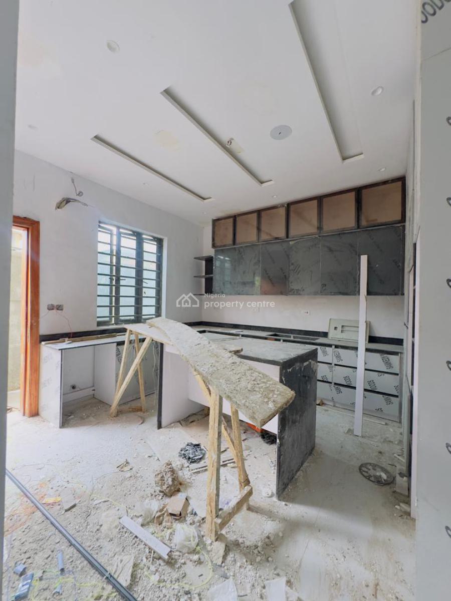 Newly Built 4 Bedroom Semi Detached Duplex with Bq, Excellently Built Home with Bq in a Secured Estate, Adeniyi Jones, Ikeja, Lagos, Semi-detached Duplex for Sale