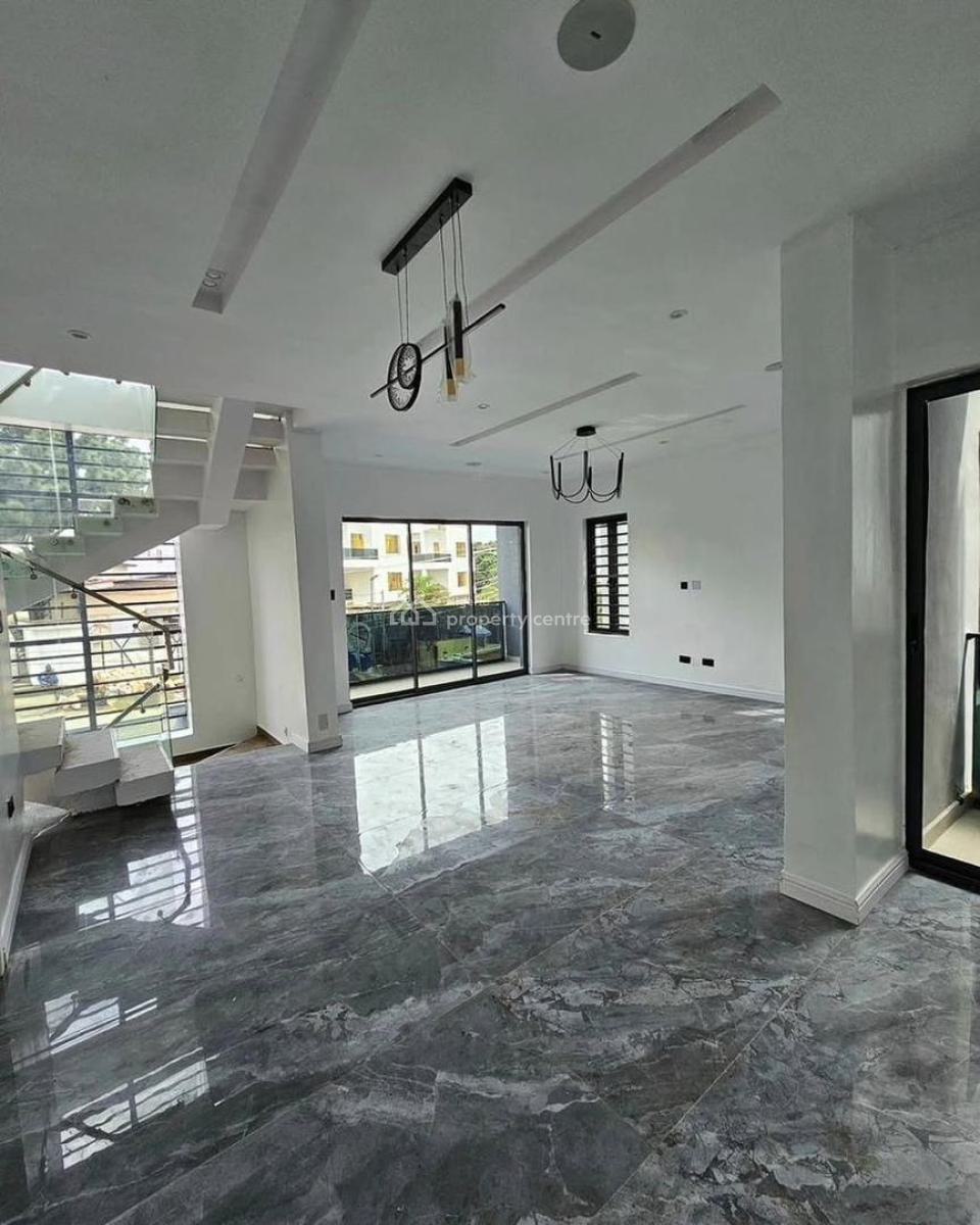 an Exclusively Newly Built 4 Bedroom Semi-detached Duplex in a Secured, Newly Built, Secured Estate, Tiled Road and Top Security, Opebi, Ikeja, Lagos, Semi-detached Duplex for Sale