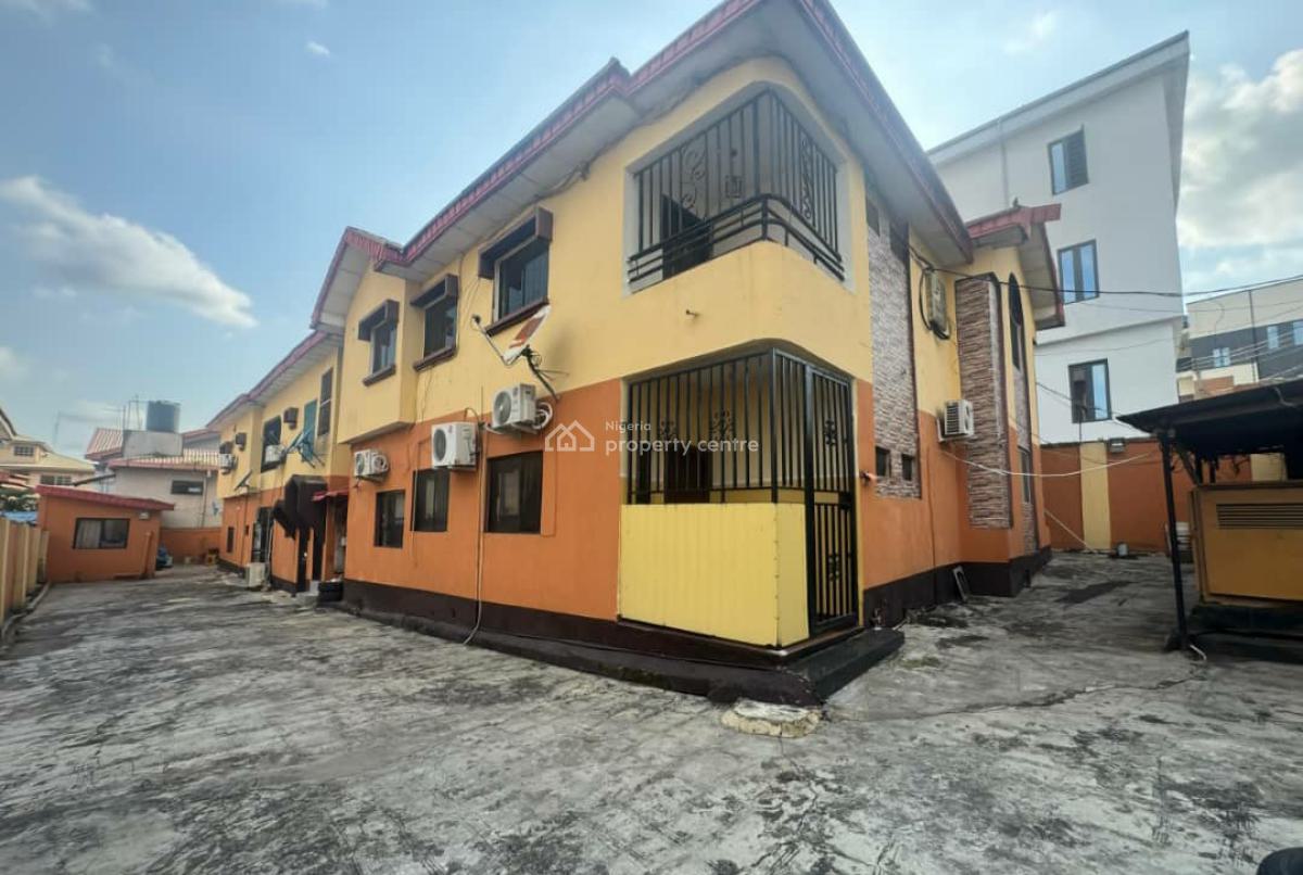 Well Maintained 4units of 3bedroom Flats on 678sqm Land in an Estate, Secured Estate Off Adeniyi Jones, Ikeja, Lagos, Block of Flats for Sale