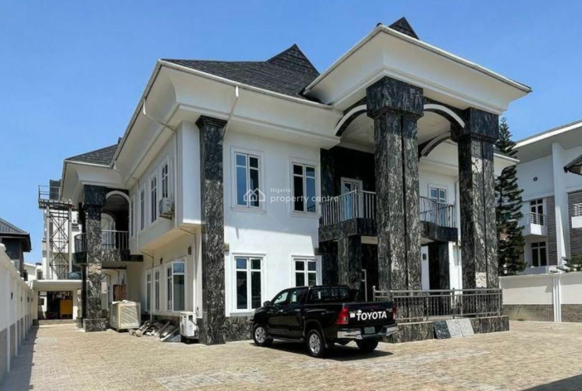 6bedroom Mansion with Pearl Marble Finishing Sitting on 1001sqm Land, U3 Estate, Lekki Phase 1 Right Hand Side, Lekki, Lagos, Detached Duplex for Sale