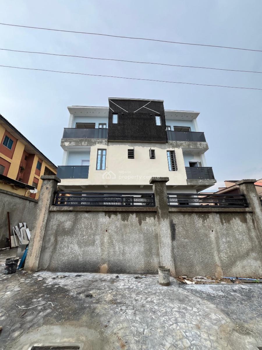 Exclusively Newly Built 4 Bedroom Semi-detached Duplex in a Secured E, Newly Built, All Rooms En-suite, Ample Car Park, Secured Estate, Ogba, Ikeja, Lagos, Semi-detached Duplex for Sale