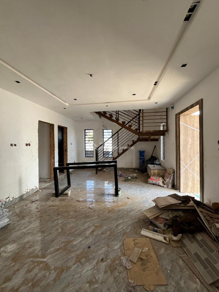 a Magnificently Newly Built 4 Bedroom Built Semi-detached Home in a Se, Newly Built, Secured Estate, Ample Car Lot, All Rooms En-suite, Gbagada, Lagos, Semi-detached Duplex for Sale