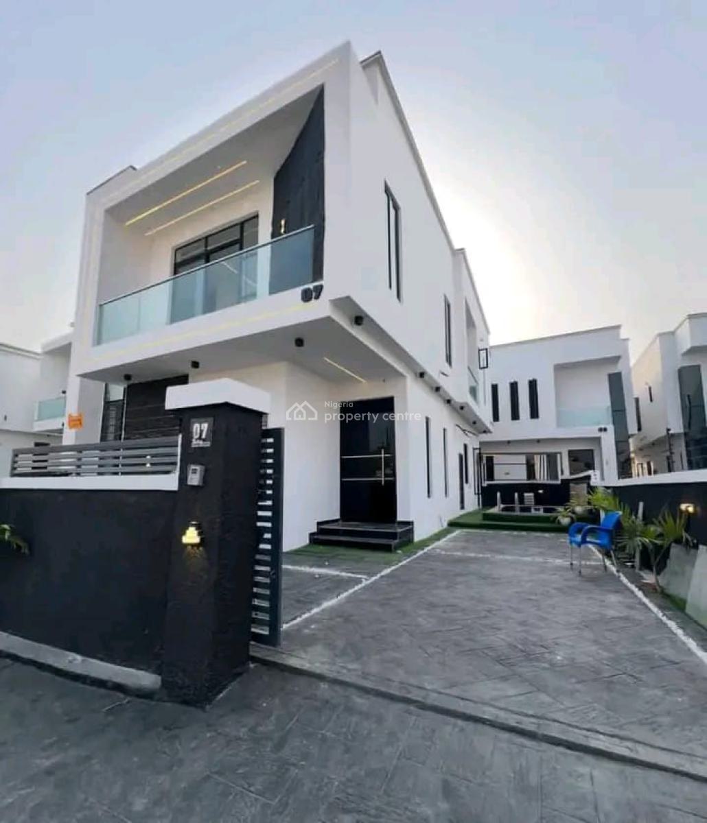 4 Bedrooms Fully Detached Duplex with a Bq and Pool, Ikota, Lekki, Lagos, Detached Duplex for Rent