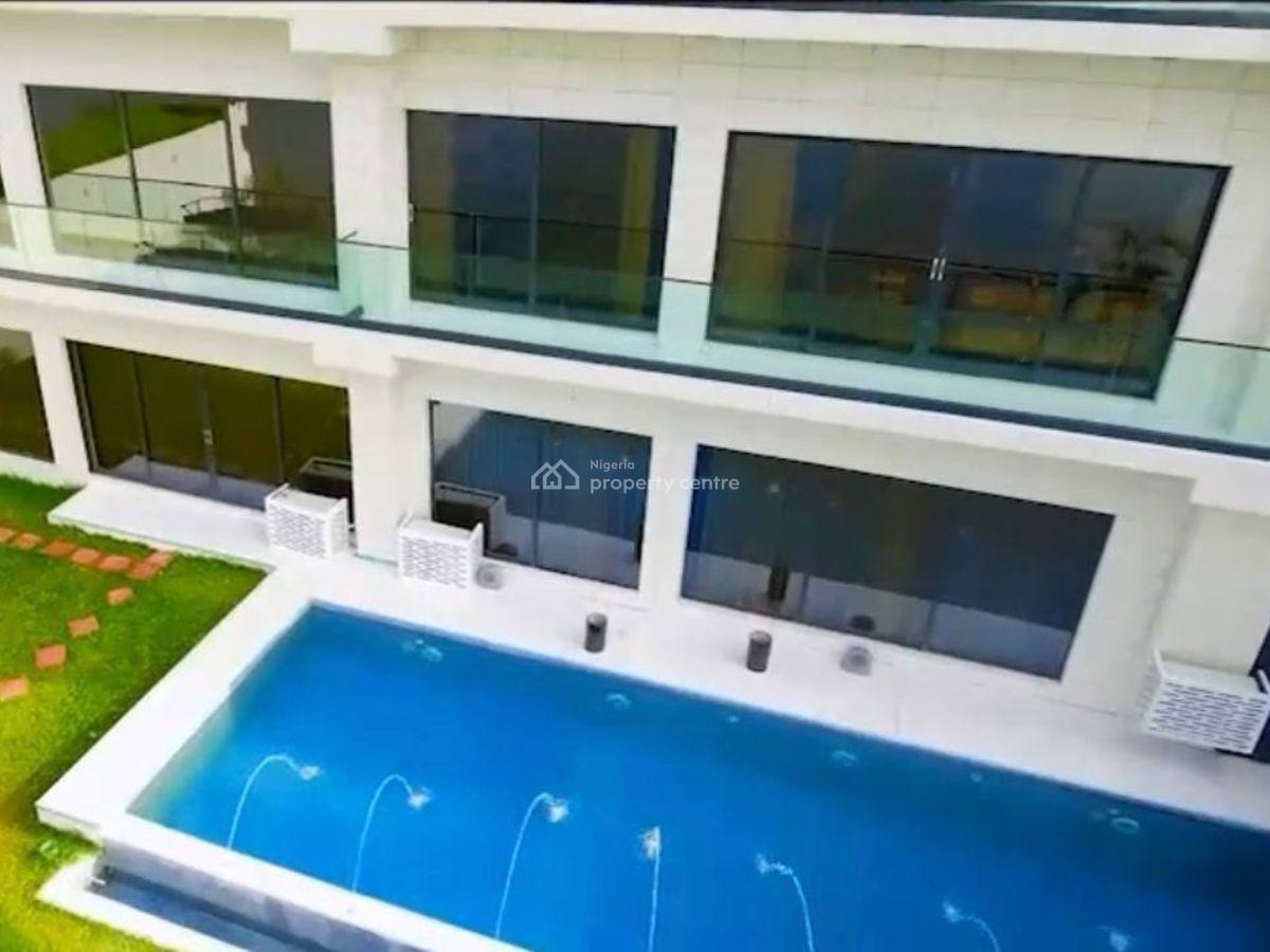 Breathtaking 5 Bed Waterfront Mansion with Private Jetty, Banana Island, Banana Island, Ikoyi, Lagos, Detached Duplex for Sale