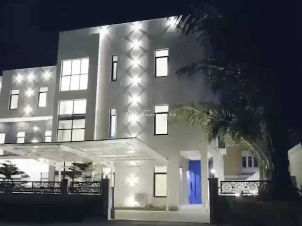 Breathtaking 5 Bed Waterfront Mansion with Private Jetty, Banana Island, Banana Island, Ikoyi, Lagos, Detached Duplex for Sale