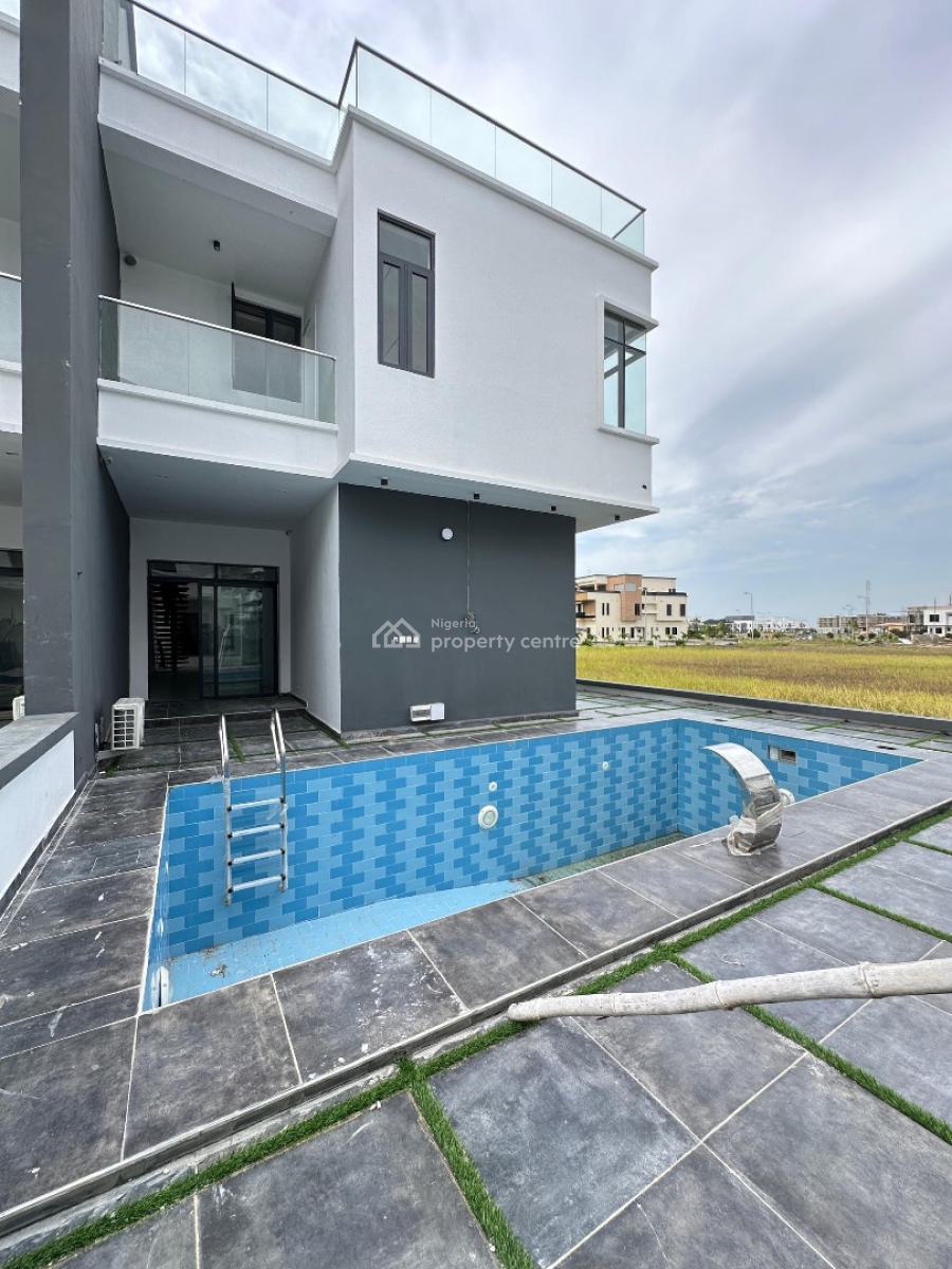 Tastefully Finished 5 Bedroom Semi Detached with Pool, Gym and Cinema, Cowrie Creek Estate, Ikate Elegushi, Lekki, Lagos, Semi-detached Duplex for Sale