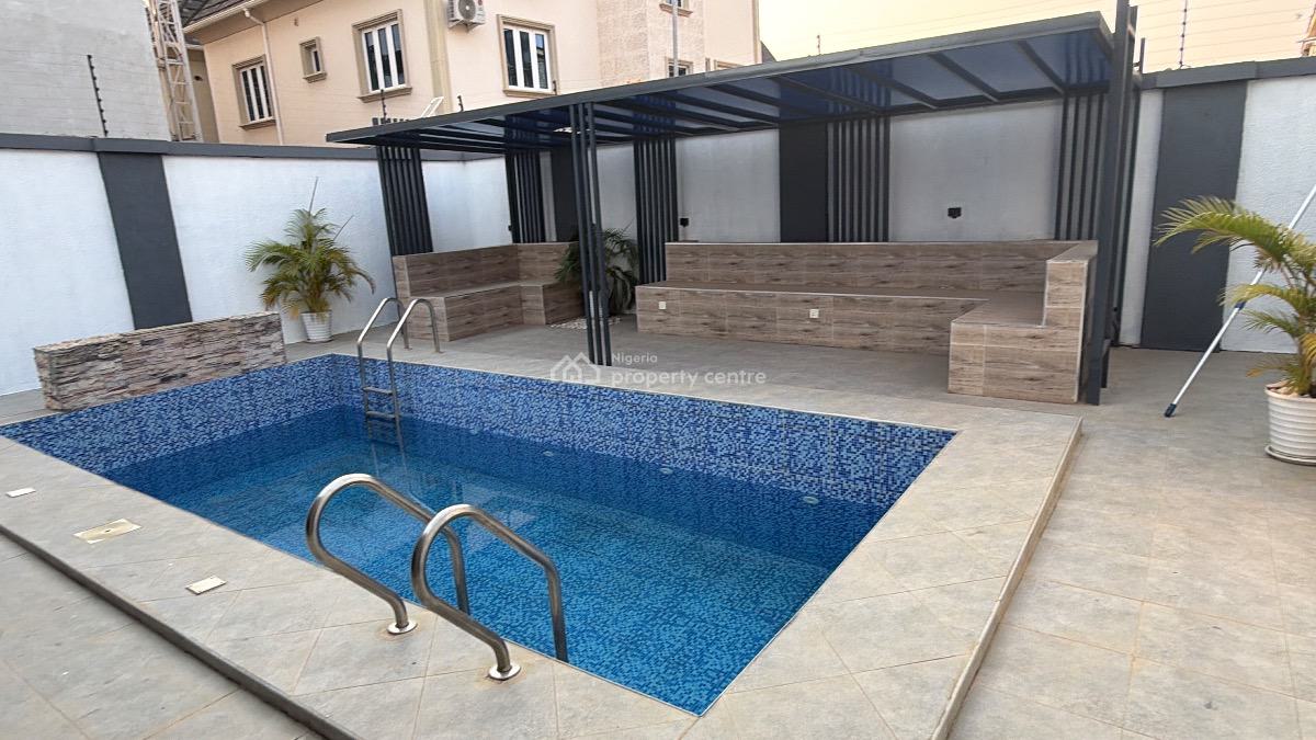 6-bedroom Luxury Duplex with Guest Chalets & Pool  Official Residence, Nasir Street, Guzape District, Abuja, Detached Duplex for Sale