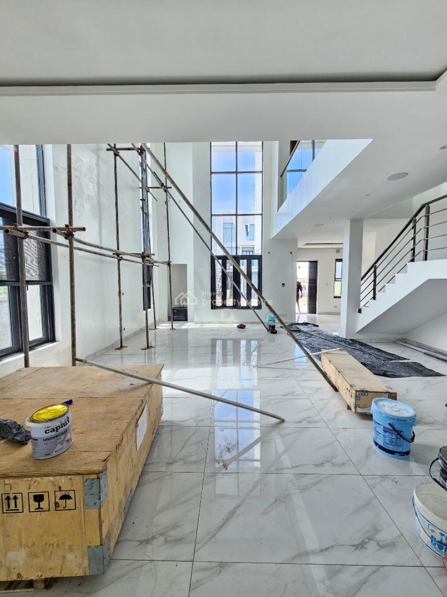 Spacious 5 Bedroom Detached with Bq, Cinema, Rooftop and Pool, Ikate Elegushi, Lekki, Lagos, Detached Duplex for Sale