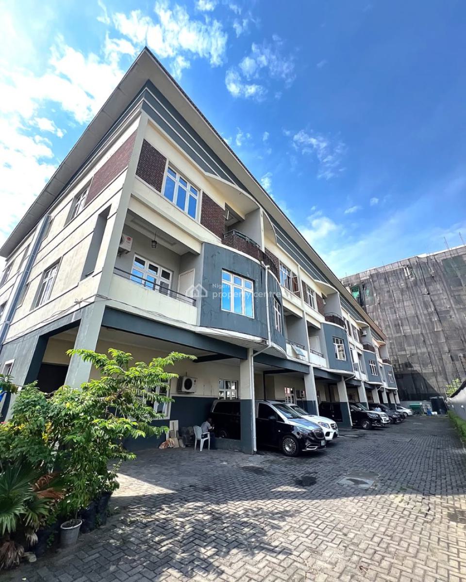 4-bedroom Terrace with Boys Quarters, Oniru, Victoria Island (vi), Lagos, Terraced Duplex for Rent