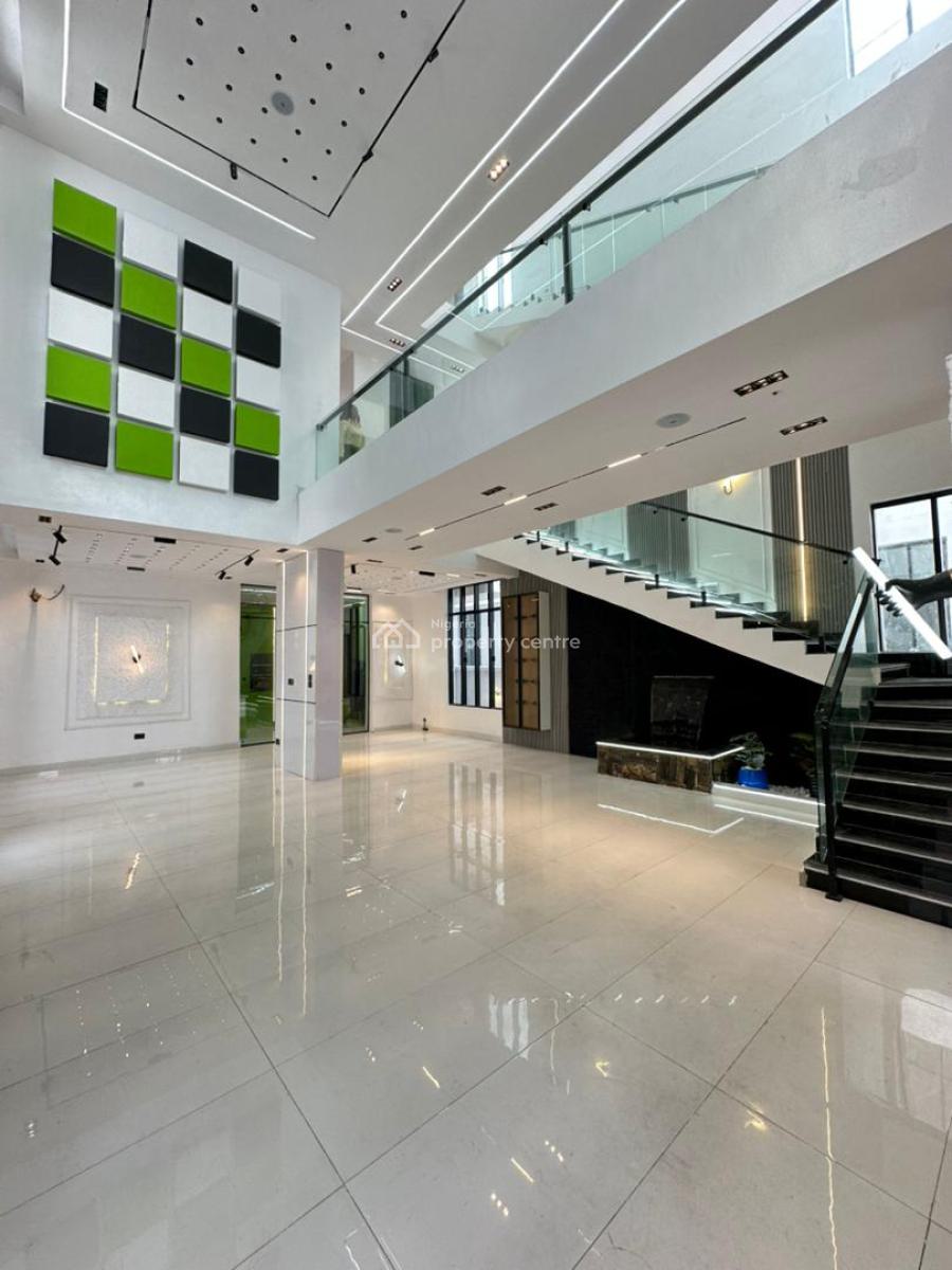 Elegant Luxury 5 Bedroom Detached Duplex with a Swimming Pool and Bq, Chevron, Lekki, Lagos, Detached Duplex for Sale