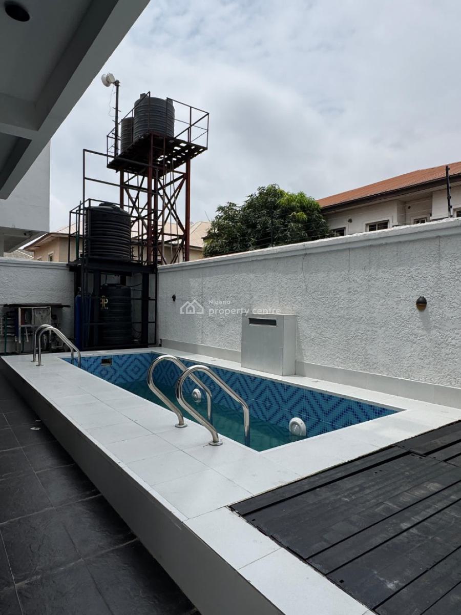 Enormous 4 Bedroom Duplex with a Bq,pool,bq, Lekki Phase 1, Lekki, Lagos, House for Sale