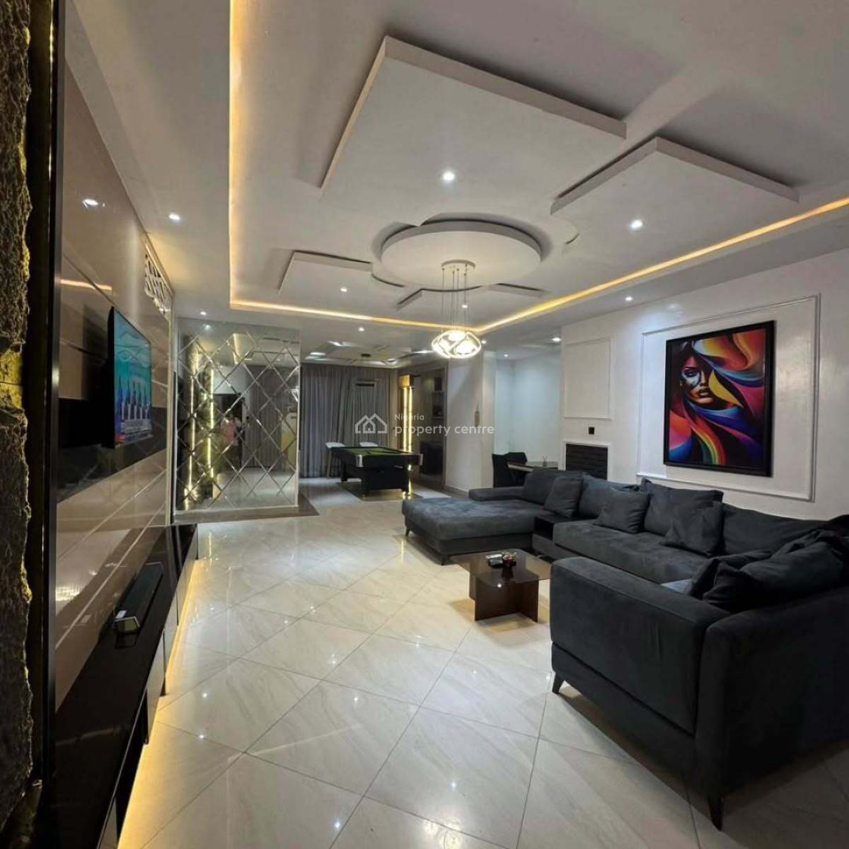 Beautiful 3-bedroom Apartment, Lekki Phase 1, Lekki, Lagos, Flat / Apartment Short Let