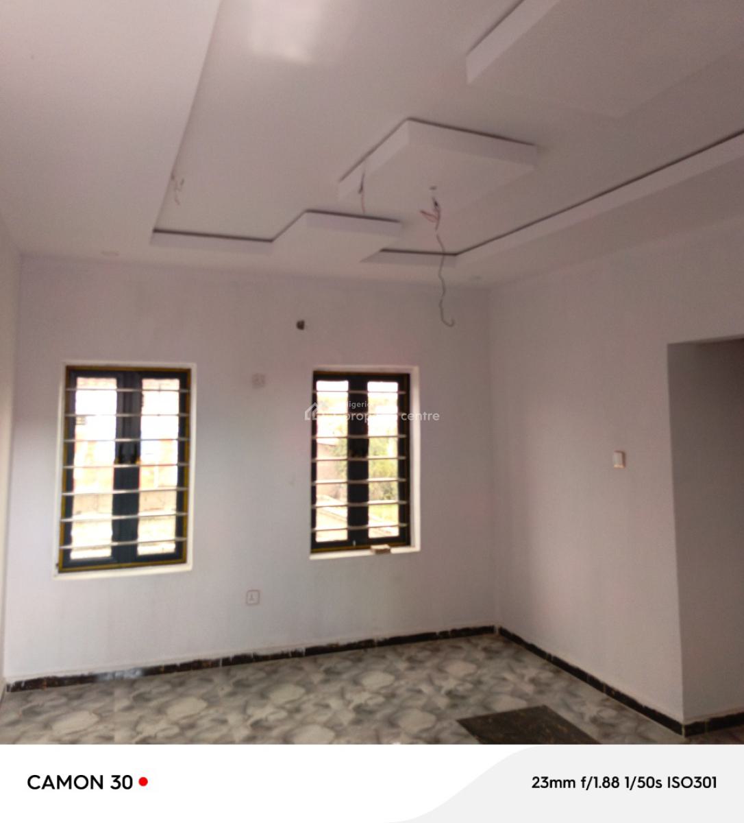 Smart Mini Flat Upstairs No Landlord Private Staircase, Egbe, Isolo, Lagos, Mini Flat (room and Parlour) for Rent